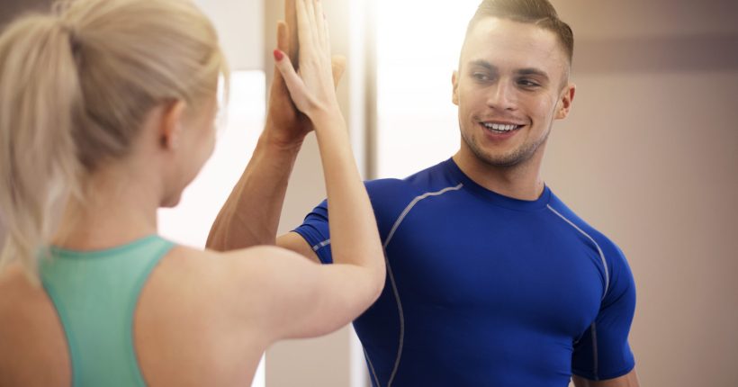 Success achieved after good workout